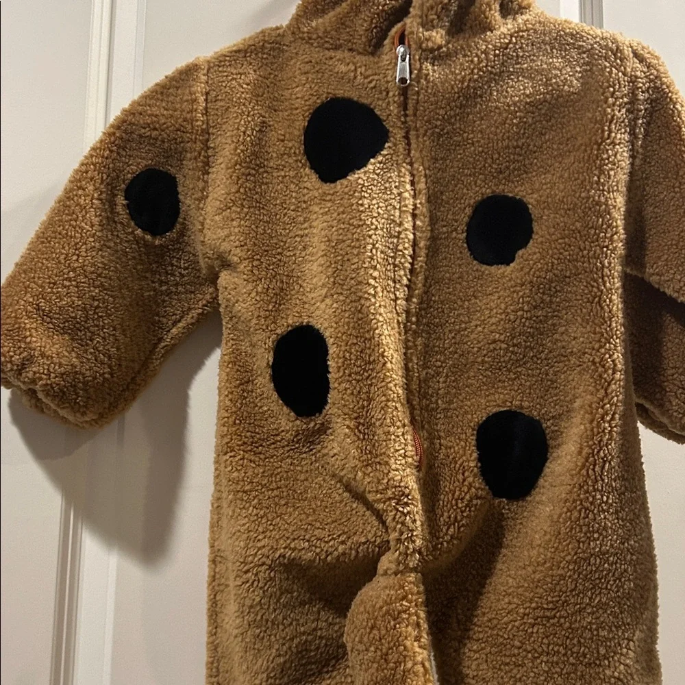 Warner Bros. Studio Scooby Doo Sherpa Puppy Dog zipUp Halloween Costume kids S